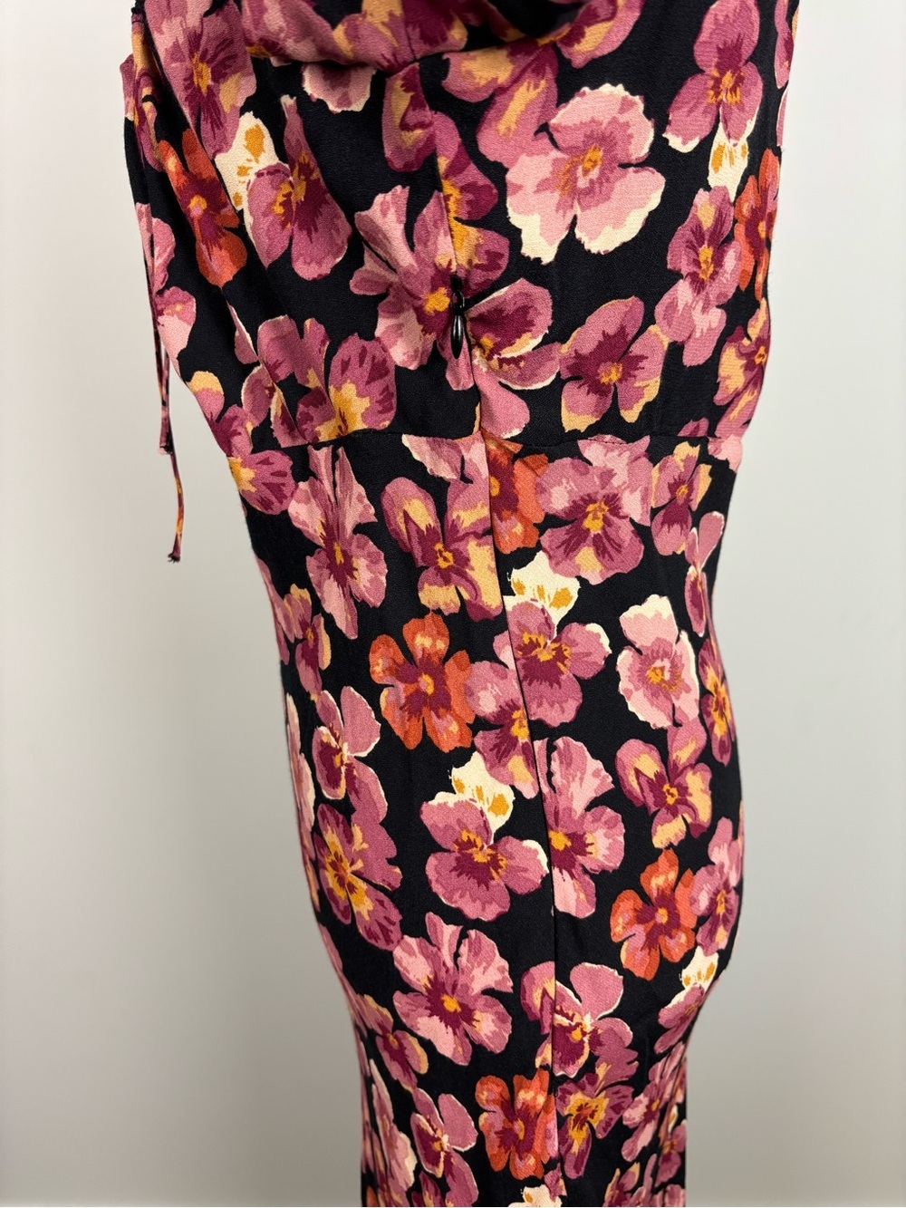 Reformation Kiley Floral Print Midi Dress Floral Print Size 10 - Picture 5 of 15